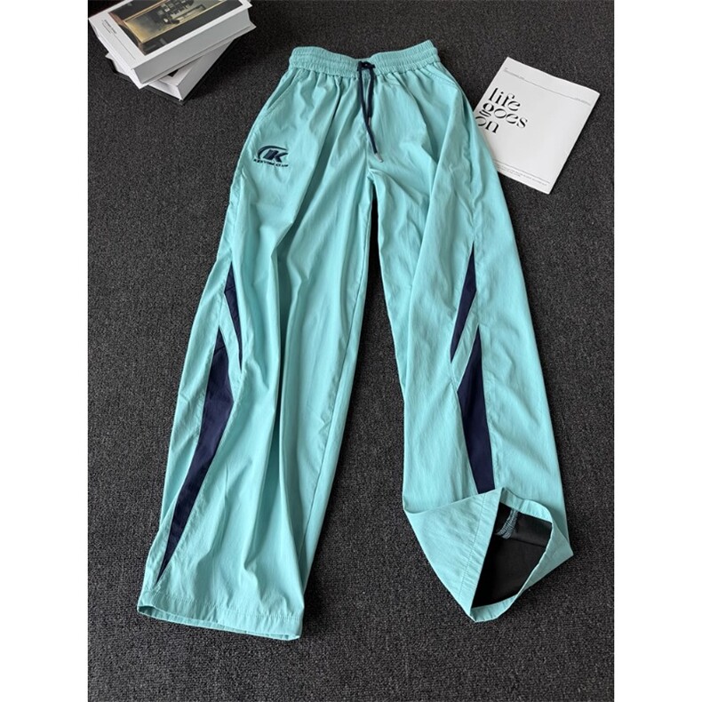 【有货】CK902CC-特P38 多巴胺美式侧边拼接速干运动裤子男女图片