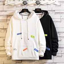 外贸跨境7XL-M大码连帽卫衣男春秋新款慵懒长袖上衣加肥加大码,男装卫衣,钱塘717(原712)