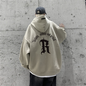 供抖音丶重磅高品棉350克排扣连帽R卫衣LW6073-特p58控78图片