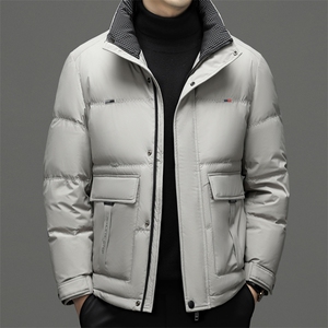 SNNYR98219秋冬新款2023年男士休闲羽绒服加厚保暖夹克外套P225图片