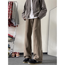 新款美式复古牛仔裤男宽松直筒阔腿垂感裤子N227-P45，男装牛仔裤，星座308B-2