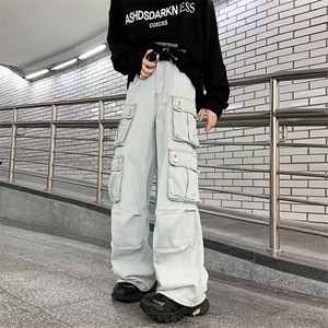 美式牛仔裤男款秋季长裤潮 G3108 P55图片