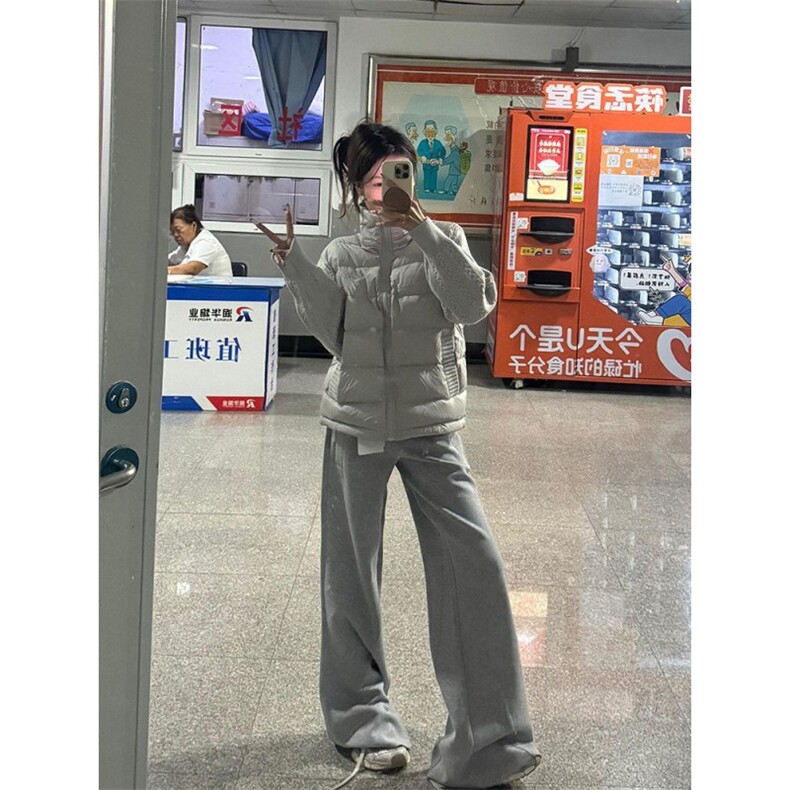 KK104-P95麻花针织拼接立领棉服外套秋冬季百搭防寒棉衣,男装棉衣,电商B323A