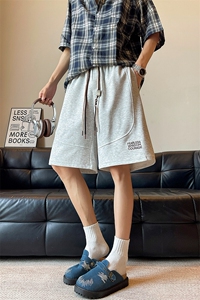 8XL-M 抖音品质特大码 ins潮流亮色休闲短裤印花五分裤DK1521P35图片