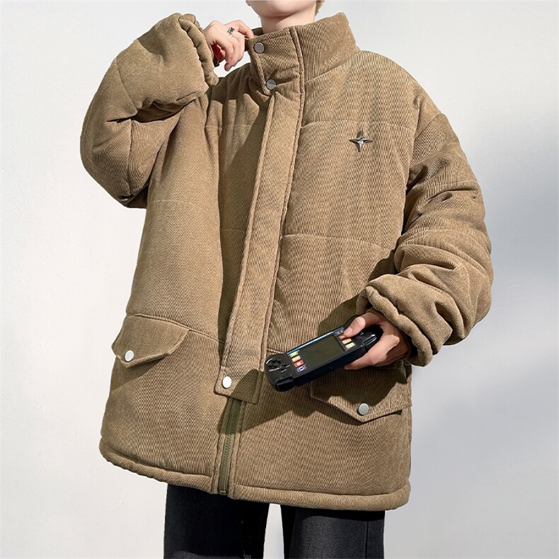 DD2213-TP120控价168冬季潮牌定标休闲宽松百搭外套简约棉衣男,男装棉衣,电商A102-1