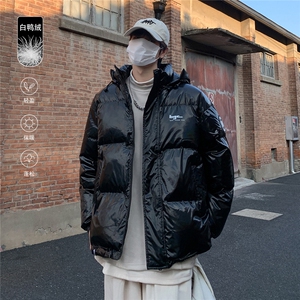特批 港风外景新款标80白鸭绒 连帽羽绒服 YR100 P165控268图片