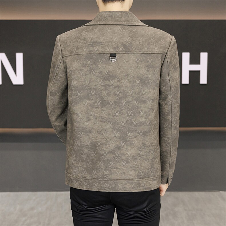 春季夹克男高品质翻领外套型男商务休闲百搭青年外套男S2601-P88,男装夹克,星座310B-3