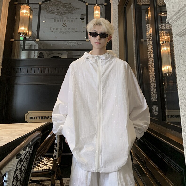 现货25夏速干薄款透气钓鱼防晒服防紫外线潮流情侣套装TZ607-TP70图片