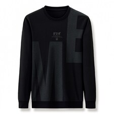 2023春秋季新款男套装薄款长袖圆领t恤上衣中青年休闲运动两件套，男装休闲套装，电商B212（原钱塘6029）