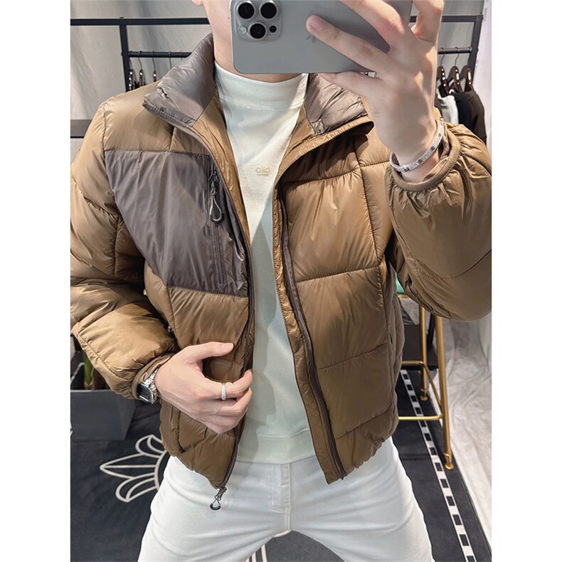 高品 户外防泼水绗缝加厚保暖立领棉衣棉服外套男女 A1220-P125图片