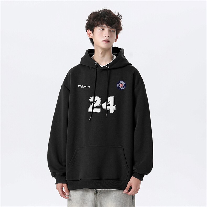 秋季新款潮牌wlcm-6919卫衣连帽纯棉特批35控59,男装卫衣,星座605(原A050)