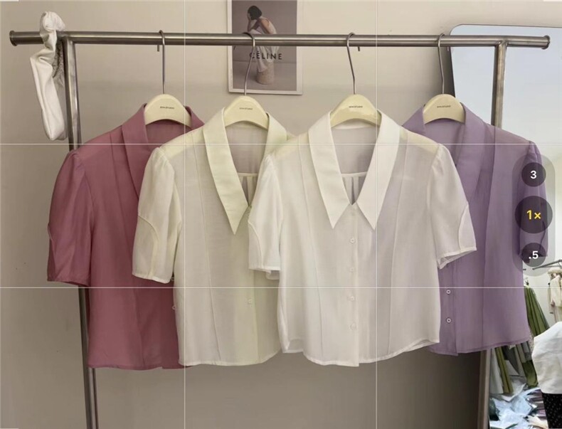 小衬衫4色2码，女装衬衫，SYH