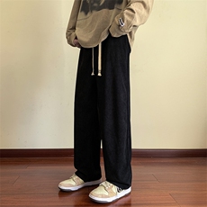 新款高品质休闲裤男包边包条直筒拖地裤K829*P40控68，男装休闲裤，星座227-2