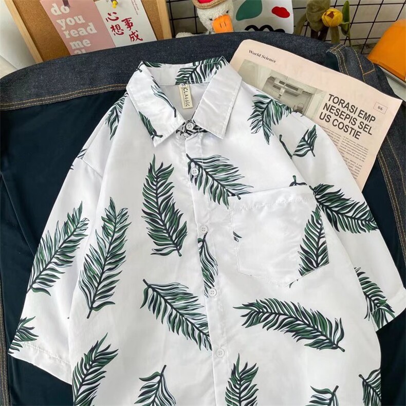 夏季短袖衬衫潮流帅气休闲衬衫CY106P25,男装衬衫,星座1116-2