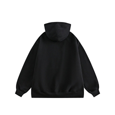 2025冬款连帽加绒印花卫衣380g--5279控价98，男装卫衣，电商S012（CATTEE）