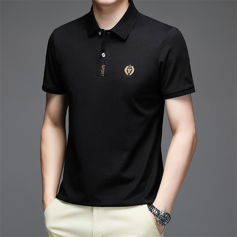 BSS356男士2023年夏季新款百搭T恤男短袖商务休闲体恤男装P58,男装T恤,电商B360