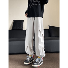 休闲裤，抖音得物现货，可送样，A061-AX00789-特P30-模特图，男装休闲裤，电商A061
