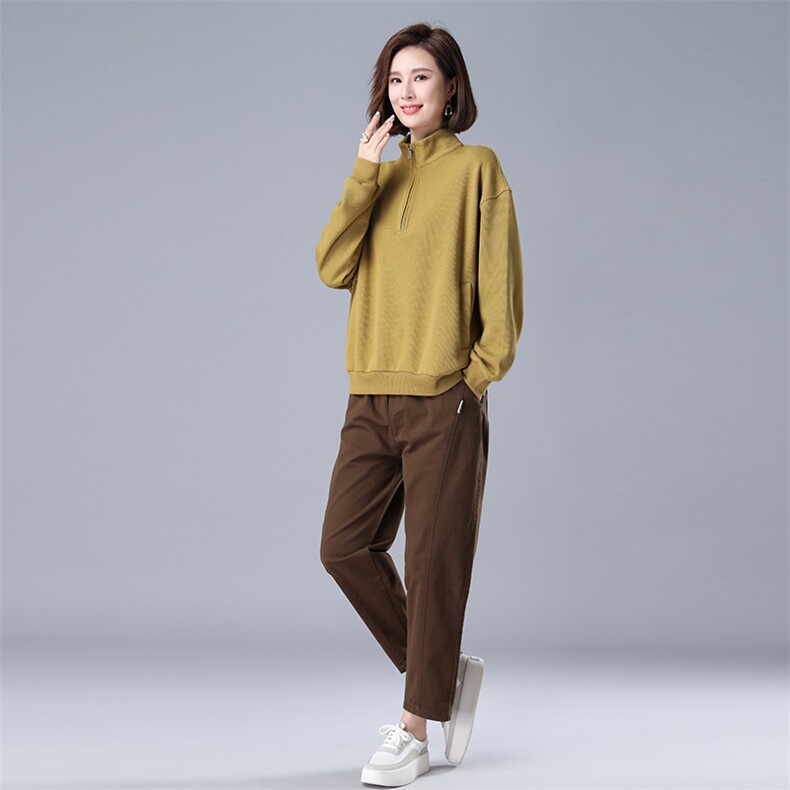 568款休闲套装舒适百搭,女装套装/套裙,秋牧寒烟