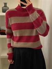 圆领毛衣，女装针织衫/毛衣，FMV