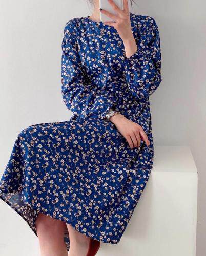 新款印花连衣裙，女装连衣裙，FMV