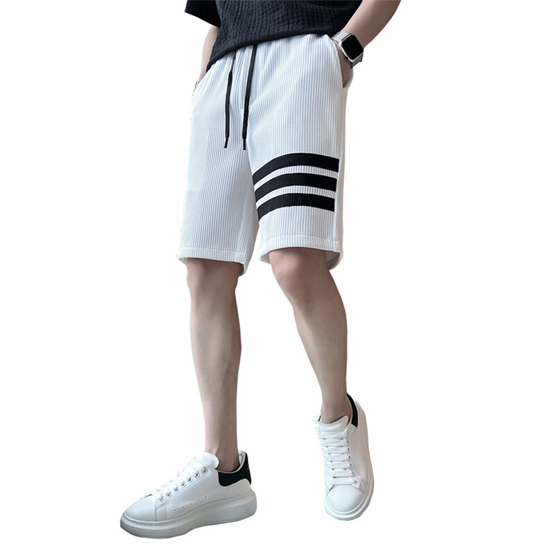 2023夏季新款男士休闲五分裤个性条纹短款K27P35,男装休闲裤,电商B248