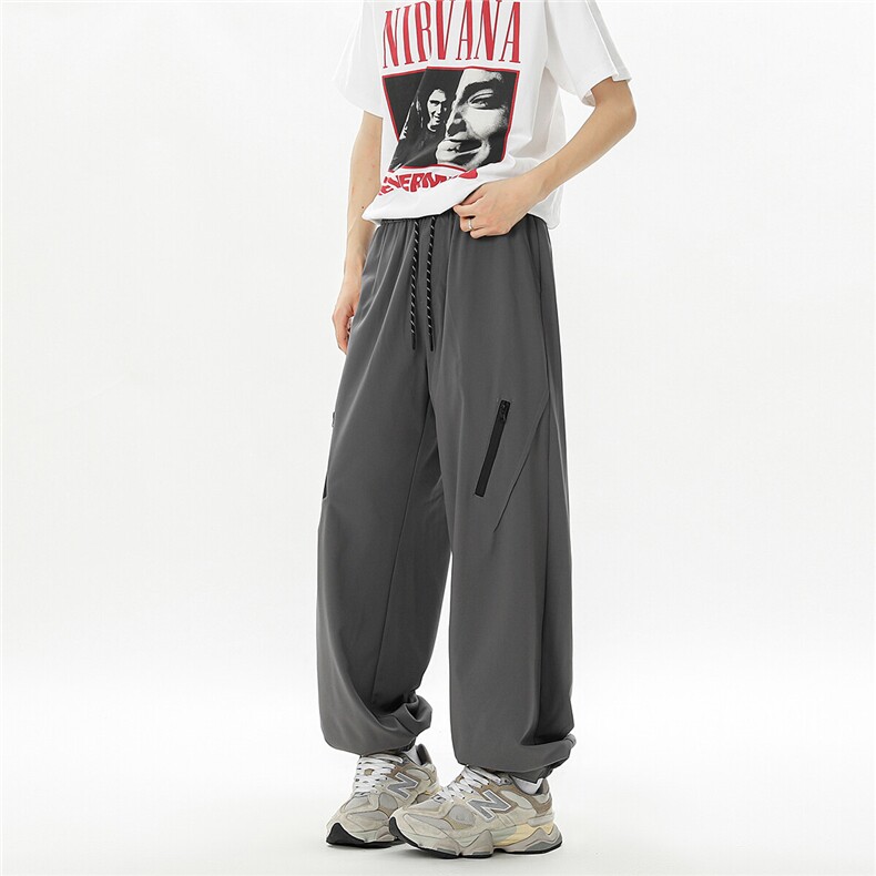 速干凉感冰丝休闲裤K003无影墙92%聚酯纤维8%氨纶(S-5XL)TP23,男装休闲裤,电商A088