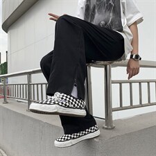 春夏运动休闲裤男直筒垂感ins潮牌港风抽绳西裤C930P38，男装休闲裤，星座1116-2