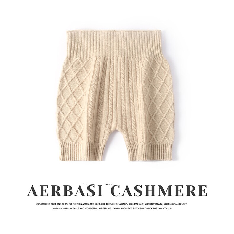 秋冬新款高腰保暖短裤女加厚显瘦打底裤，女装打底裤，蒙娇羊绒