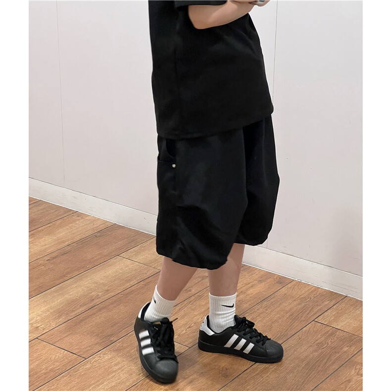 打褶弯刀七分裤休闲裤百搭KG18,男装牛仔裤,星座1116A-1（原606A）