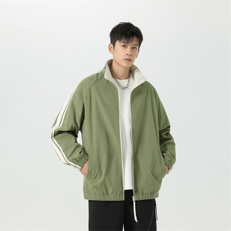 311B-1-859-P50控98秋季新款夹克外套男立领户外休闲上衣图片