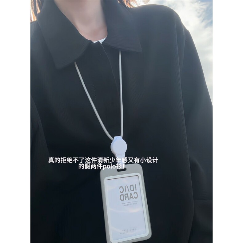 XZ809A/XS22/特P29/控58   华夫格假俩件亨利领长T卫衣打底衫图片