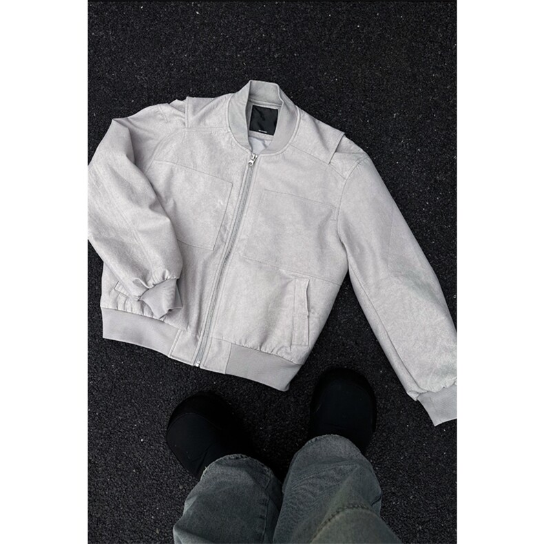 GOSNACE秋季短款夹克潮棒球服外套DY195-P80图片
