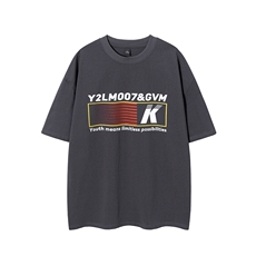 白底条纹印花设计潮大码M-5XL短袖T恤男DT77779P18块特价控38，男装T恤，星座226-2