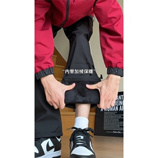 现货防风机能防泼水潮流冲锋裤男LK2018-2加绒P38控69，男装卫衣，电商基地A086