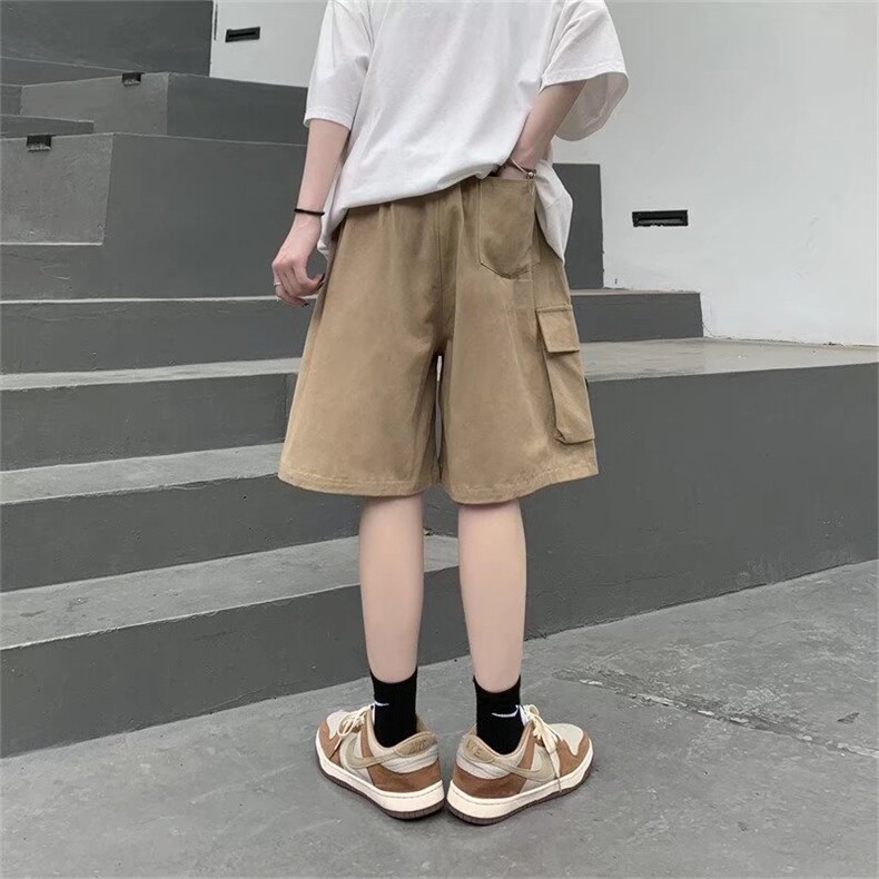 夏季2022新款高腰工装短裤宽松五分裤DK33P43,男装休闲裤,星座1116-2