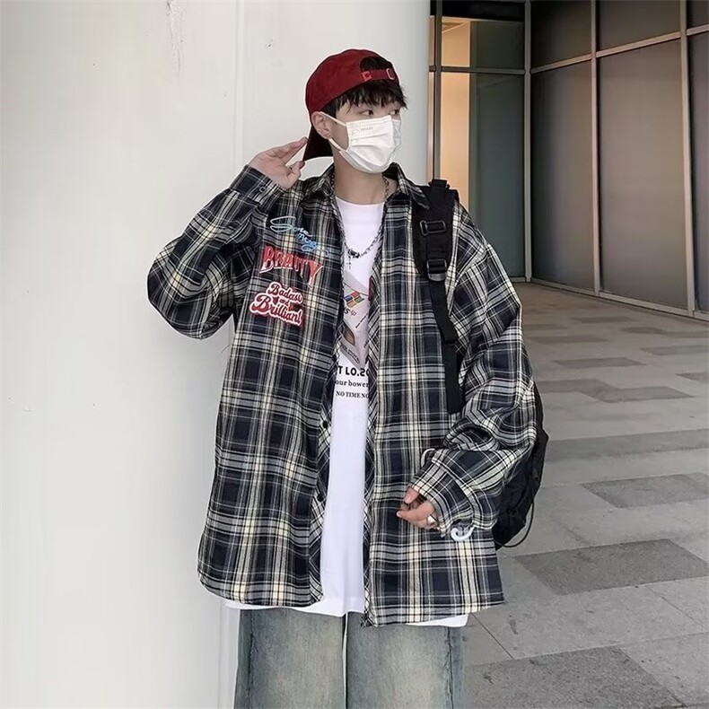 男秋季新款长袖衬衫外套TS38P40,男装衬衫,星座1116-2