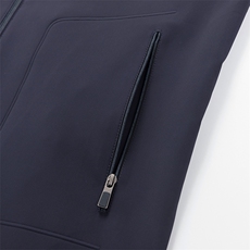 男士2023年秋季新款长袖商务休闲可脱卸帽外套青年拉链夹克，男装夹克，电商B360