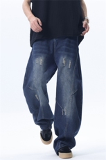 ZX1011-WK72-P55控88抖音弯刀牛仔裤，男装牛仔裤，星座B271