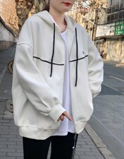 卫衣外套，女装卫衣/绒衫，泓彤四季