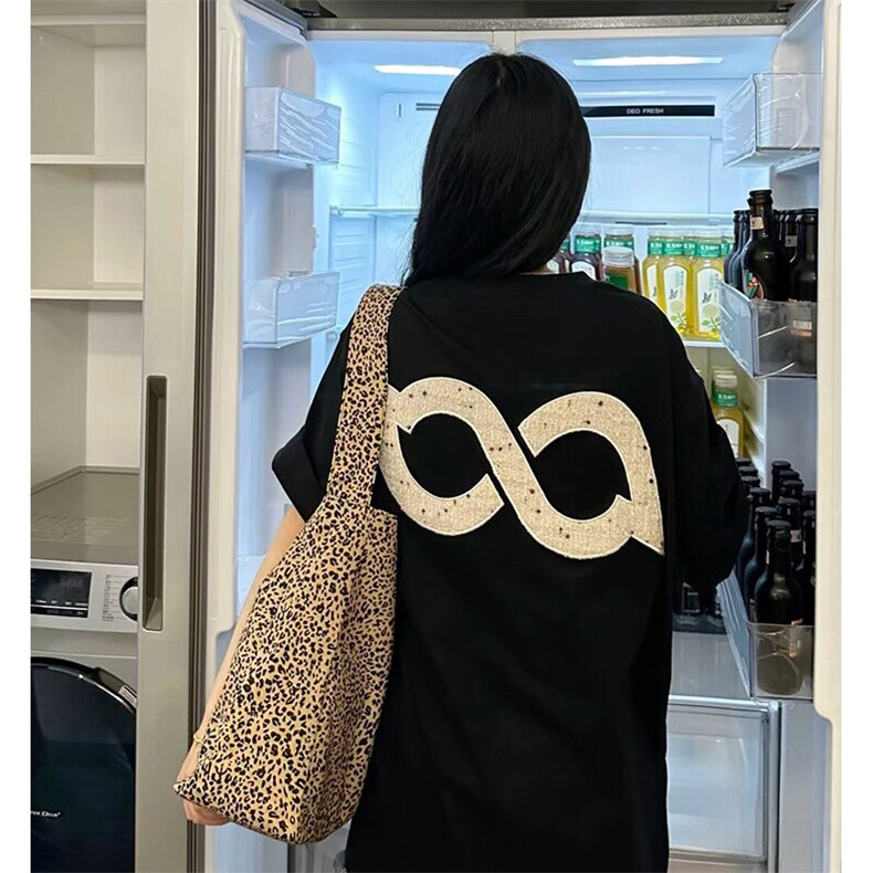万针全刺绣工艺抖音得物高品质260克重磅纯棉双纱美式高街短袖T恤,男装T恤,电商A486