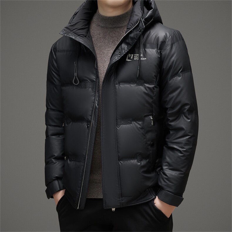BZS8232钱塘2020-2百搭时尚休闲简约冬季厚款中年男士羽绒服P270图片