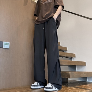 夏季休闲冰丝裤男垂感裤子男A061-EX50292-聚酯纤维-特批25图片