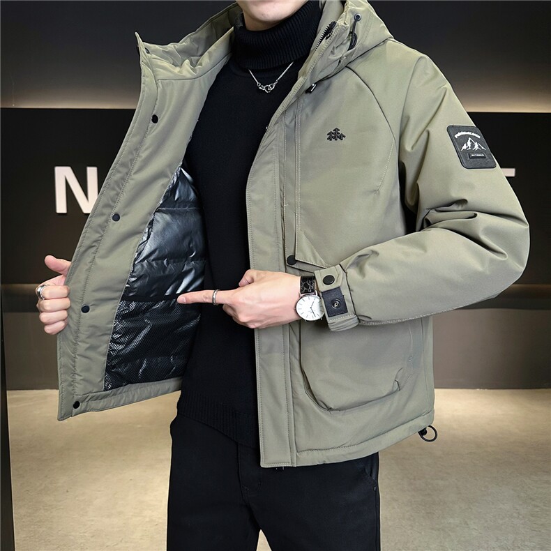 标50绒工装羽绒服男冬季2025新款冲锋衣外套A313-58020-P205,男装夹克,电商A313