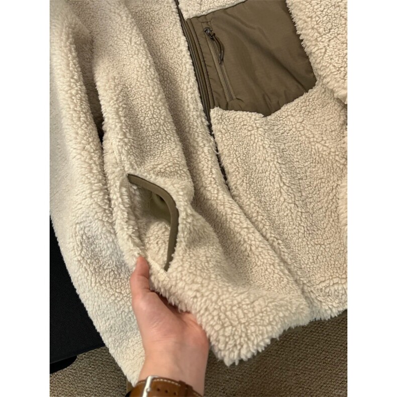 秋冬新款羊羔毛外套GS04-P85成分100聚酯纤维,女装短外套,星座1302