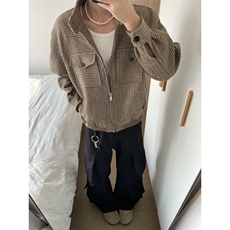 1506/QXX200/P64双层毛呢夹克，男装夹克，星座1506