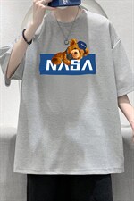 HT73247-P22华夫格t恤男短袖男大码五分袖大皂风，男装T恤，电商A040