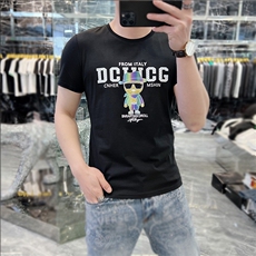 新款时尚高端精品欧货夏季男T恤短袖潮流抖音A227B-A-722-P48，男装T恤，电商A227B（原钱塘4066-1）