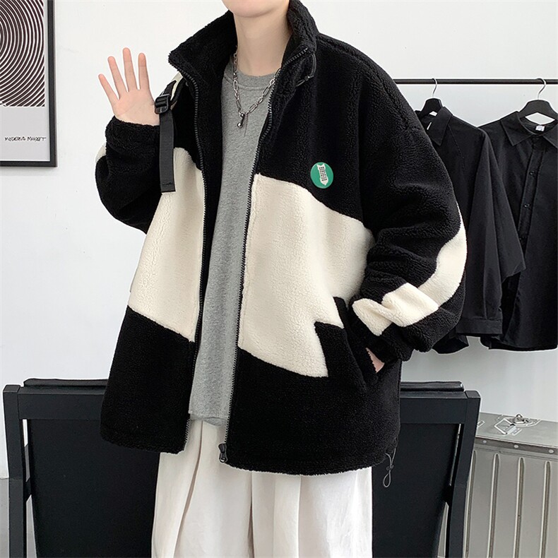 冬款加绒加厚棉衣外套港风潮羊羔绒百搭棉服男士8146-P115控价158,男装棉衣,电商A441-1