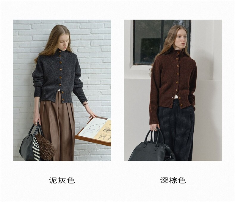 2025年新款女士开衫舒适时尚百搭,针织衫/毛衣,冀清阳荣