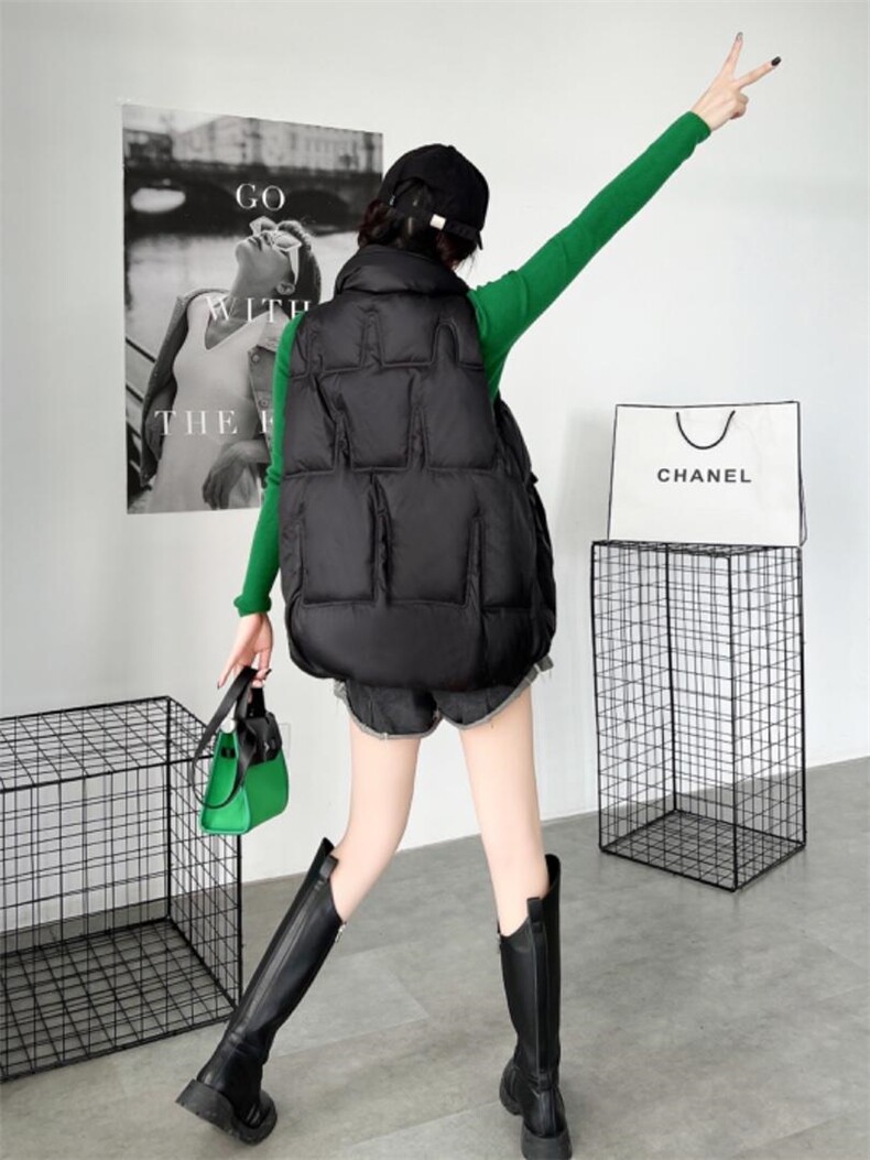 现货羽绒马甲，女装马甲，觅 愉